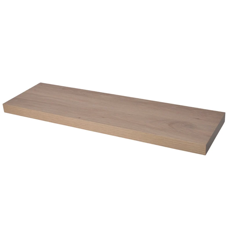 Verdecktes Bücherregal - 3er Pack- Knorrige Eiche - 90cm