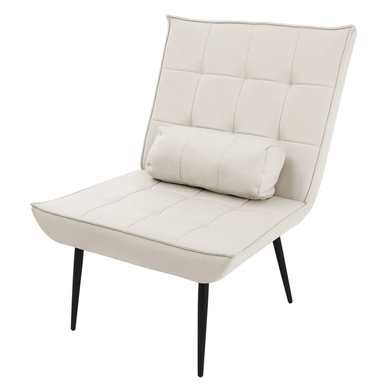 Relaxsessel Loungesessel aus PU-Leder mit Lendenkissen ML-Design