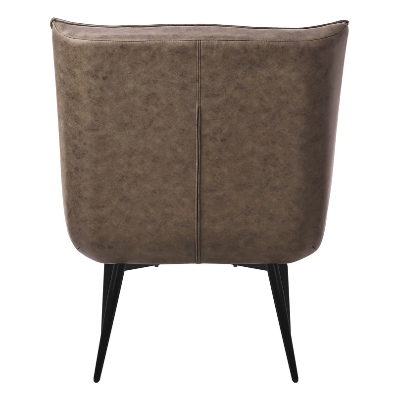 Relaxsessel Loungesessel aus PU-Leder mit Lendenkissen ML-Design
