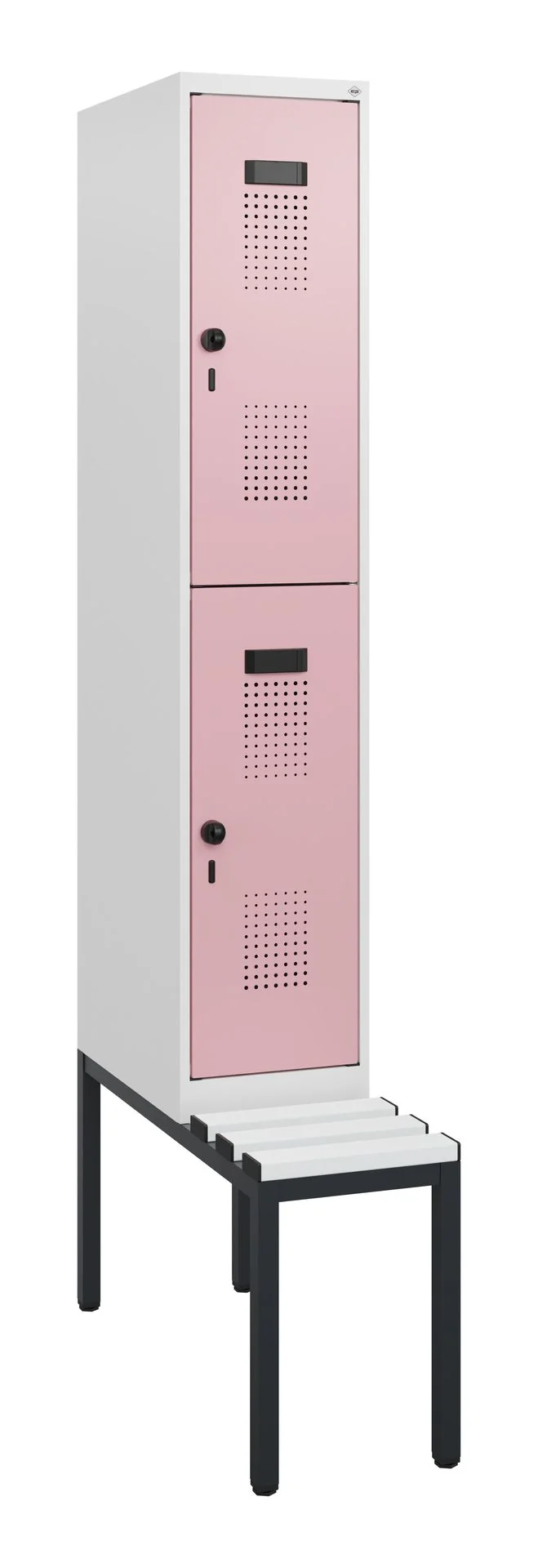 Doppelstock Spind EVOLO Plus aus Stahl