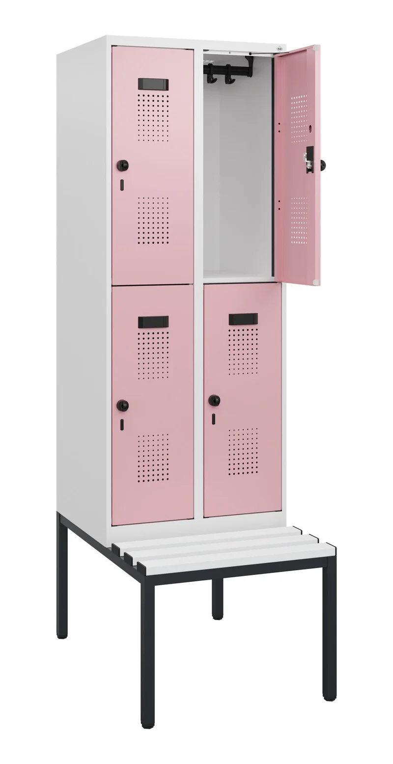 Doppelstock Spind EVOLO Plus aus Stahl