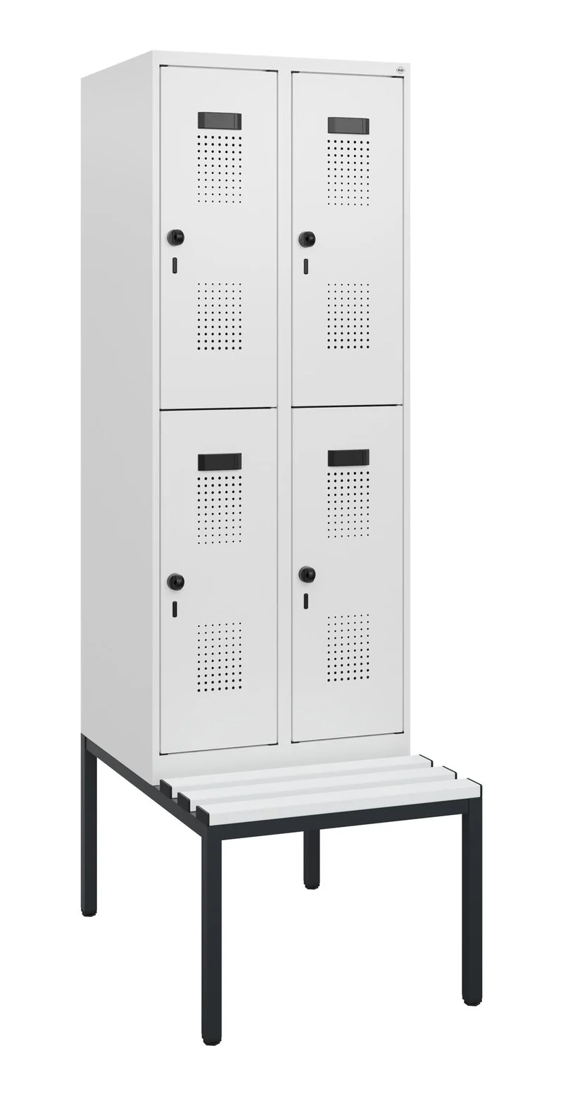 Doppelstock Spind EVOLO Plus aus Stahl