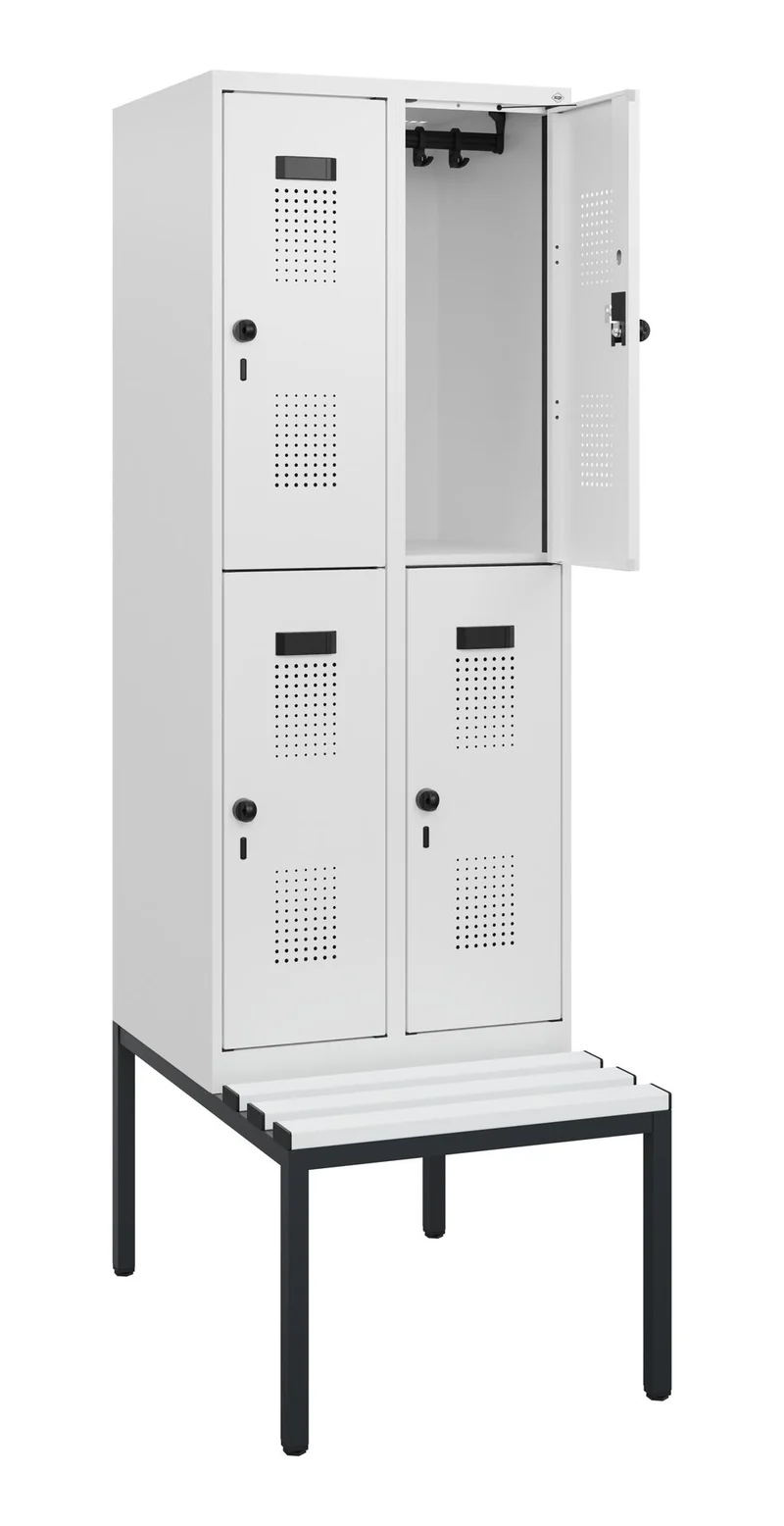 Doppelstock Spind EVOLO Plus aus Stahl