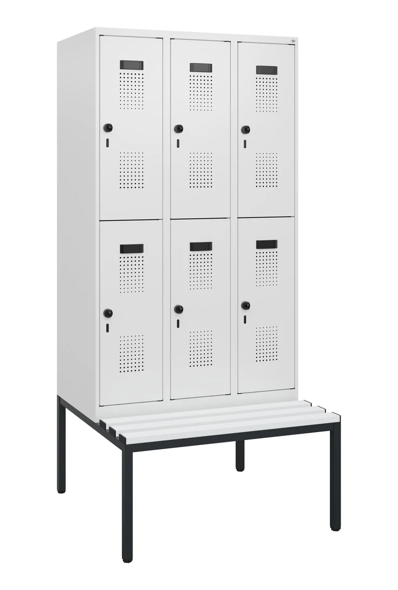 Doppelstock Spind EVOLO Plus aus Stahl