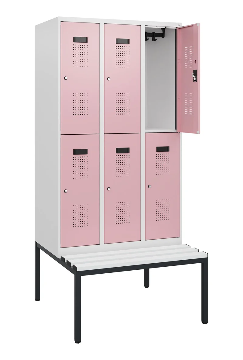 Doppelstock Spind EVOLO Plus aus Stahl