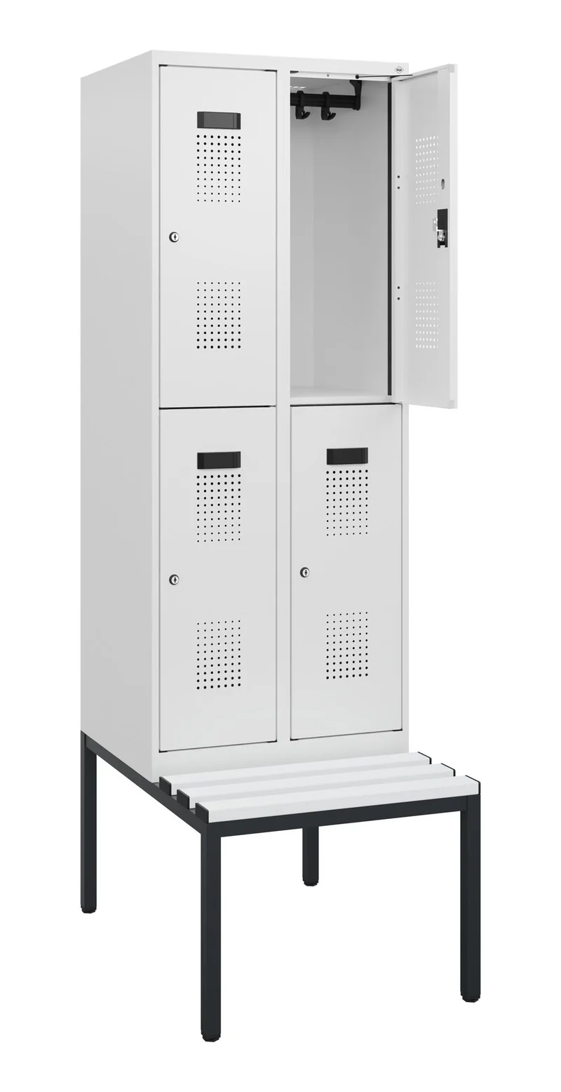 Doppelstock Spind EVOLO Plus aus Stahl