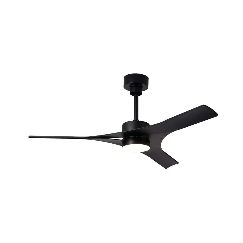 B-Ware Mantra LED-Deckenventilator Thai schwarz 122cm DC-Motor dimmbar Fernbedienung