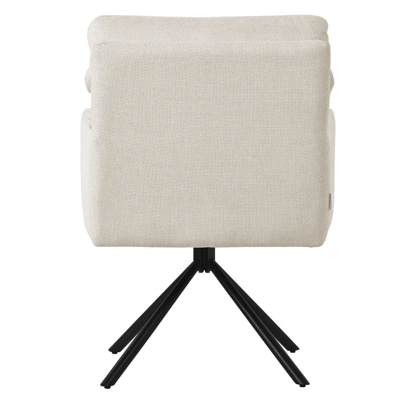 Esszimmerstuhl aus gewebtem Stoff mit abnehmbaren Kissen ML-Design