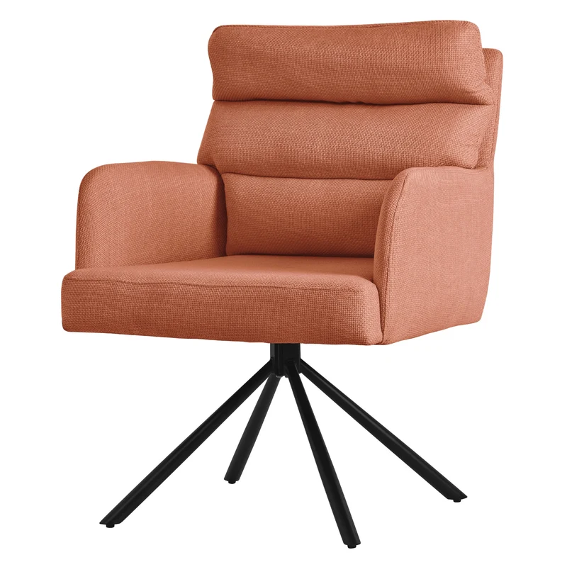 Esszimmerstuhl aus gewebtem Stoff mit abnehmbaren Kissen ML-Design