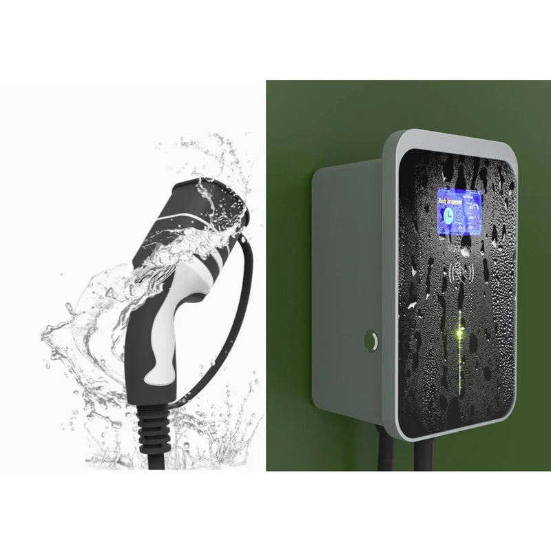 D-Ware Sygonix Wallbox Typ 2 Mode 3 32A 22kW App WiFi RFID Elektroauto Ladegerät