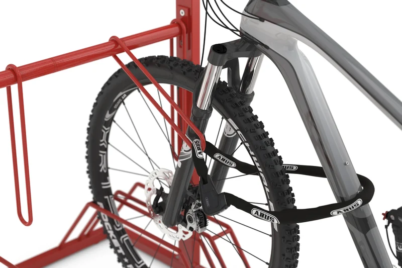 Werbefahrradständer Security Station