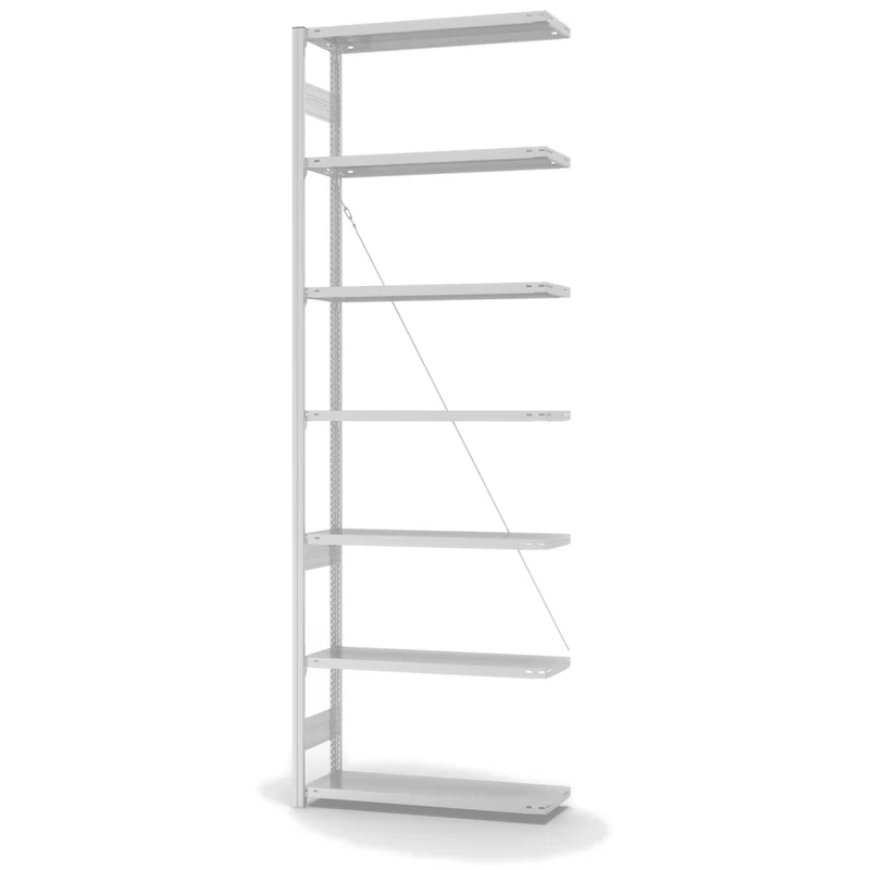 Antibakterielles Fachbodenregal Anbauregal mit Fachlast 150 kg