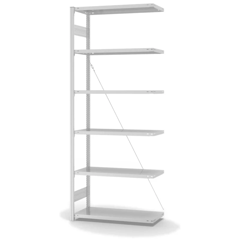Antibakterielles Fachbodenregal Anbauregal mit Fachlast 150 kg