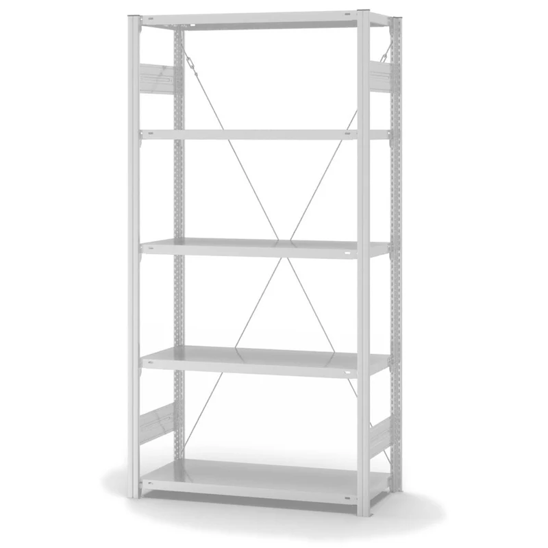 Antibakterielles Fachbodenregal Grundregal – hygienisch & belastbar 150 kg
