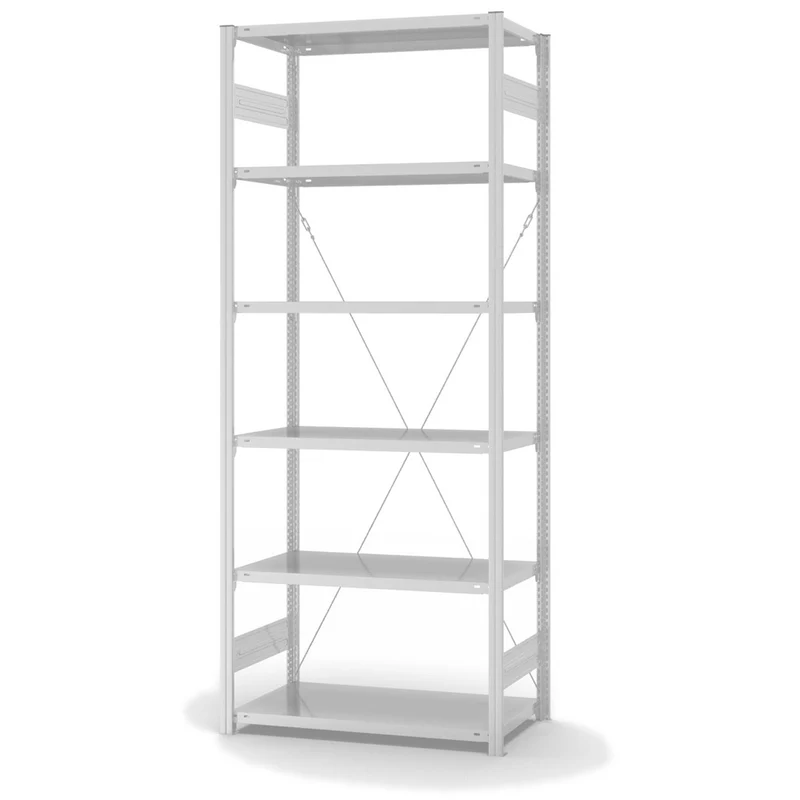 Antibakterielles Fachbodenregal Grundregal – hygienisch & belastbar 150 kg