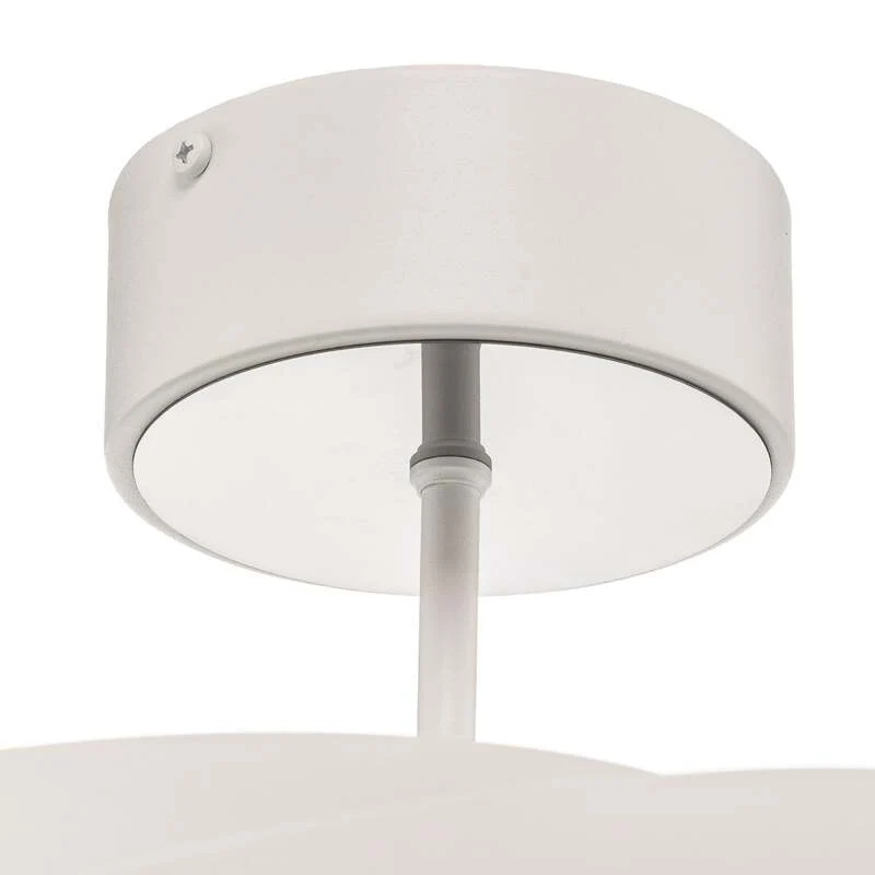 B-Ware Euluna Deckenleuchte Lampe Vento weiß Metall E27 60 cm SIEHE TEXT/FOTO