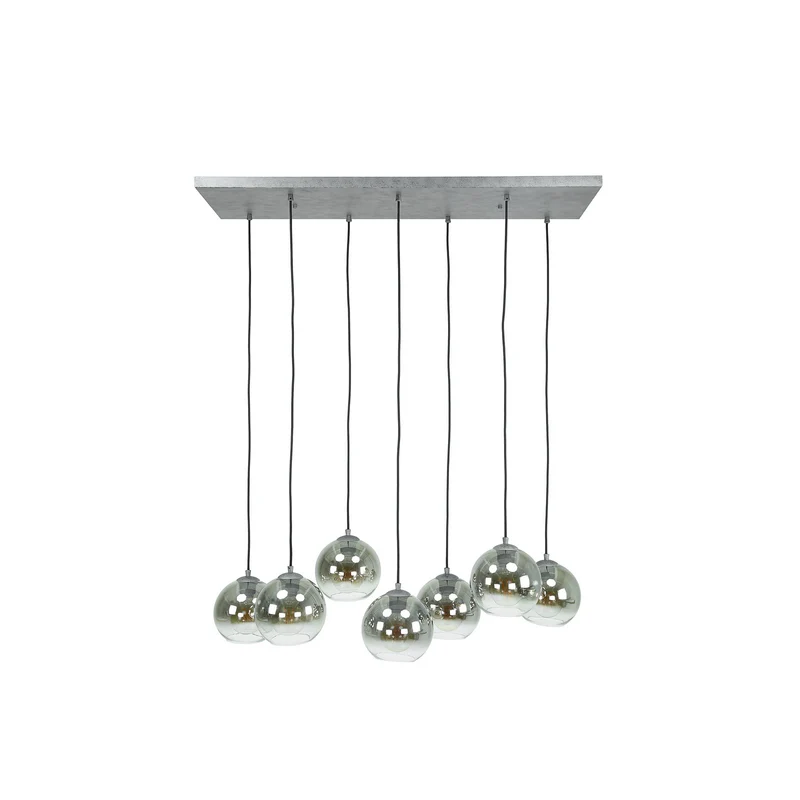 B-Ware Hängeleuchte Allessandra Hängelampe Deckenlampe Lampe Glasschirm SIEHE TEXT/FOTO