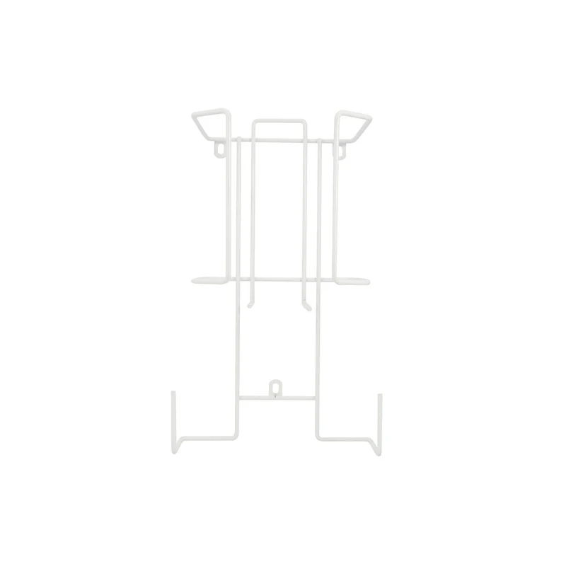 Wandmontage Eisen Halter - Weiß