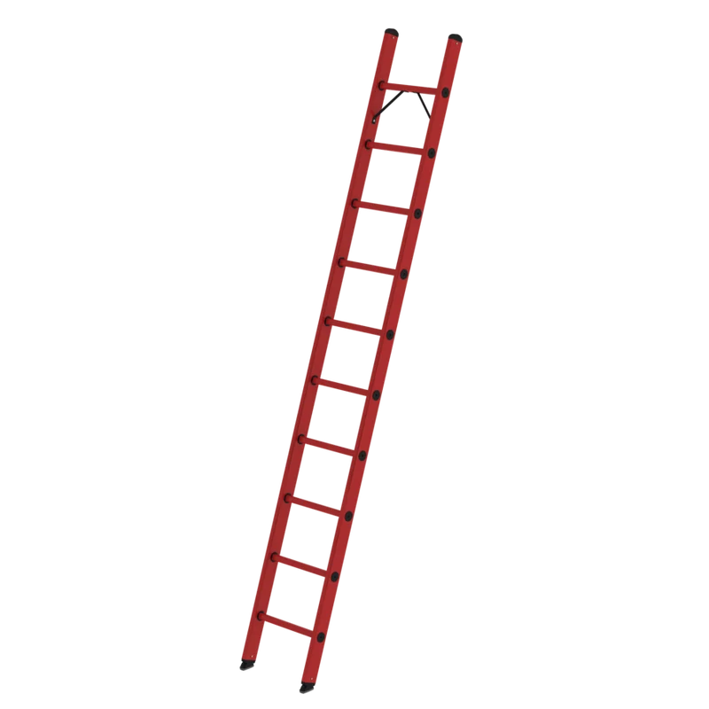 Sprossenleiter Anlegeleiter GFK 420 mm breit ohne Traverse