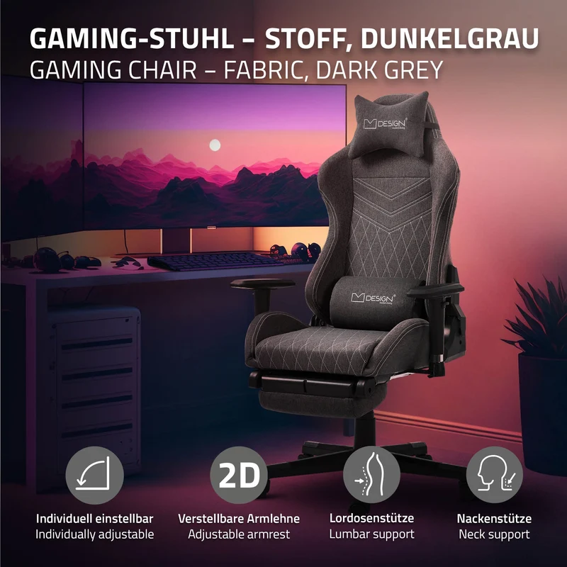Gaming Stuhl Stoffbezug