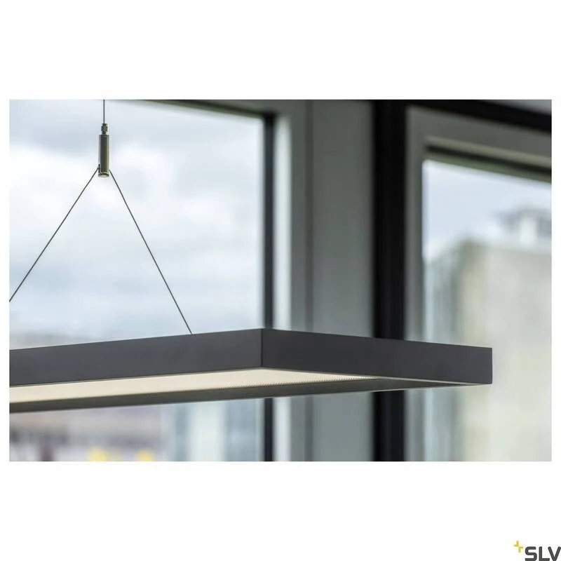 D-Ware SLV Hängeleuchte Pendelleuchte LED Büro Lampe schwarz Aluminium Worklight