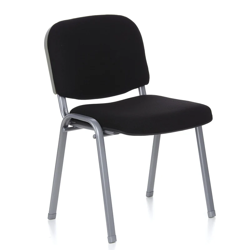 B-Ware hjh OFFICE Besucherstuhl Konferenzstuhl Stuhl XT 600 4er Pack silber 4 STÜCK