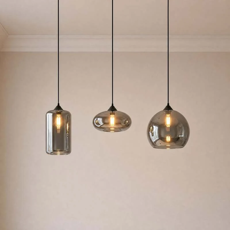 B-Ware Lindby Marla Pendelleuchte Hängelampe Deckenlampe Lampe 3-flammig E27 SIEHE TEXT