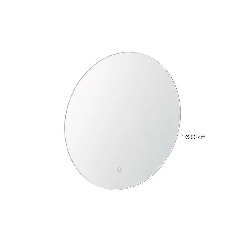 B-Ware Lucande LED-Spiegel Celestiel rund beheizbar CCT Ø 60 cm SIEHE TEXT/FOTO963