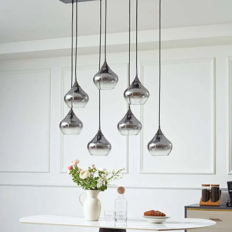 B-Ware Lucande Hängeleuchte Jarven Hängelampe Deckenlampe Lampe schwarz SIEHE TEXT/FOTO