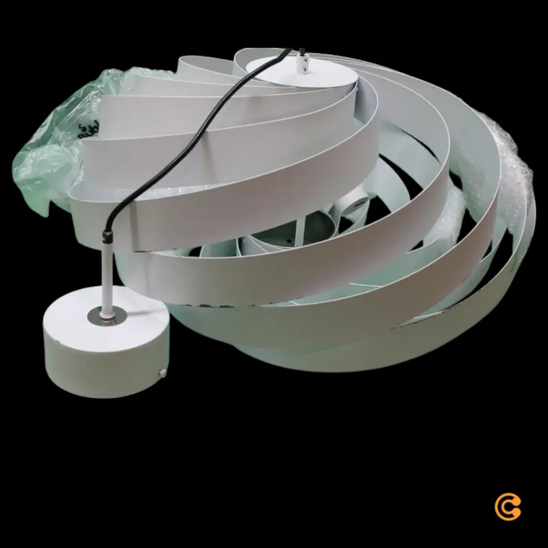 B-Ware Euluna Deckenleuchte Lampe Vento weiß Metall E27 Beleuchtung SIEHE TEXT/FOTO