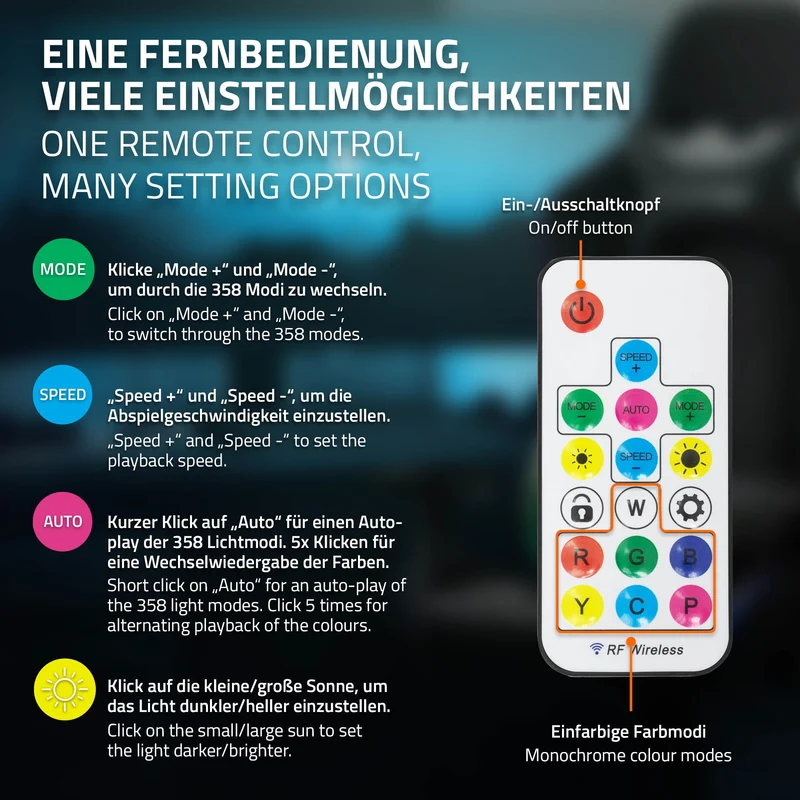 Gaming Stuhl PVC-Leder RGB