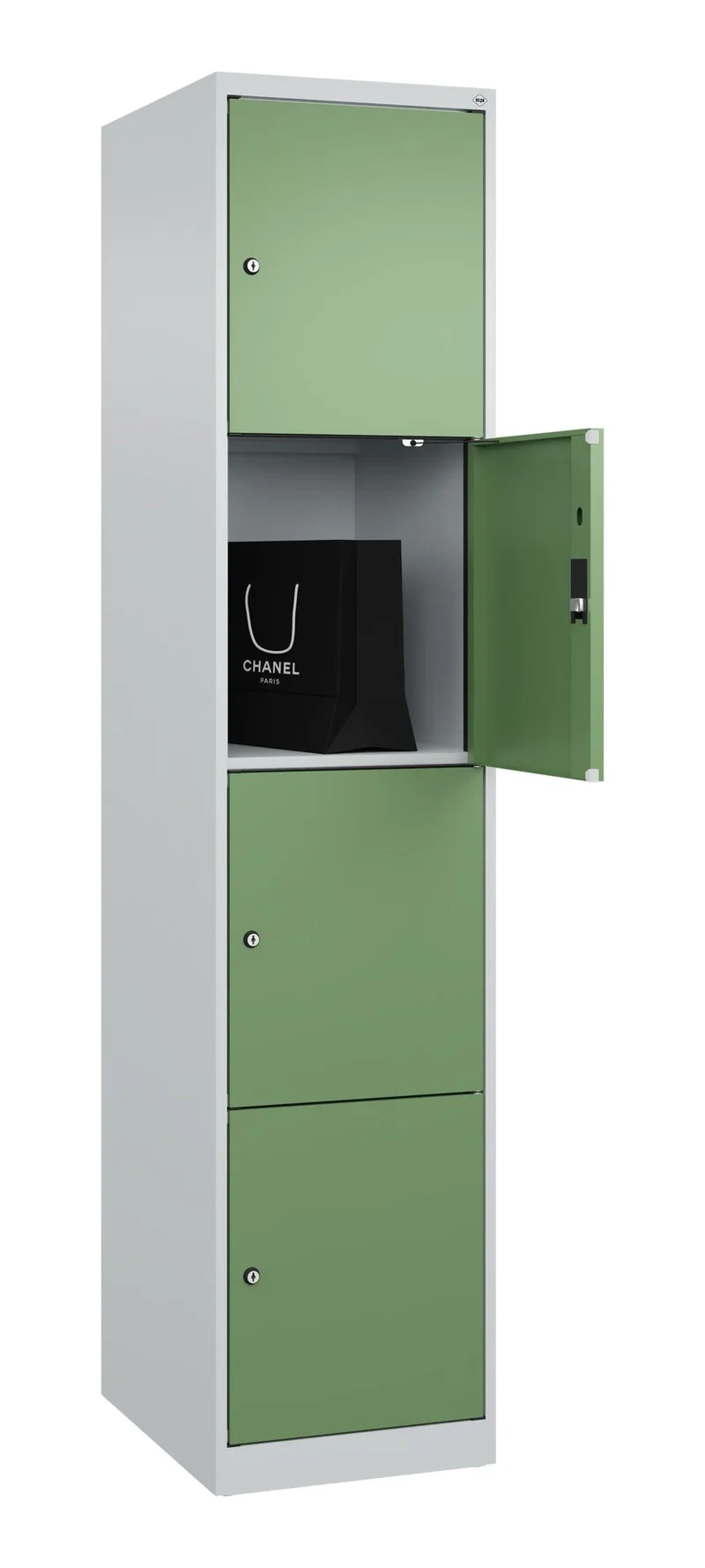 Schließfachschrank Evolo Plus – Metall-Spind mit wählbaren Fächern & Farben