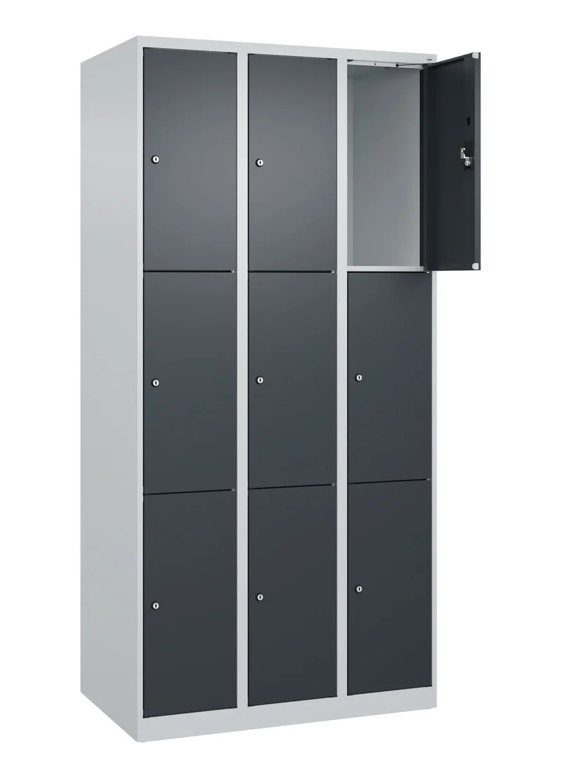 Schließfachschrank Evolo Plus – Metall-Spind mit wählbaren Fächern & Farben
