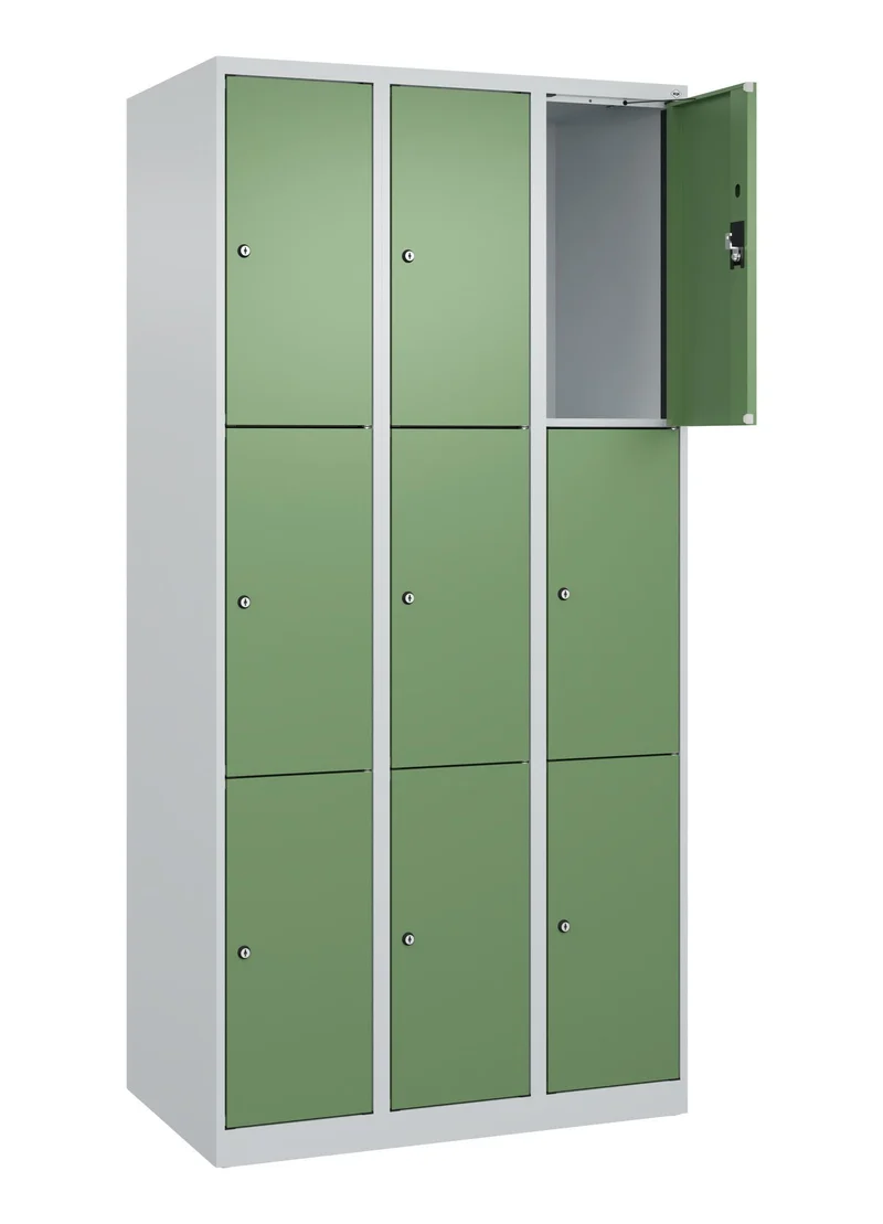 Schließfachschrank Evolo Plus – Metall-Spind mit wählbaren Fächern & Farben