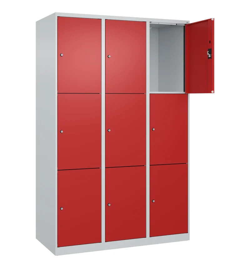 Schließfachschrank Evolo Plus – Metall-Spind mit wählbaren Fächern & Farben