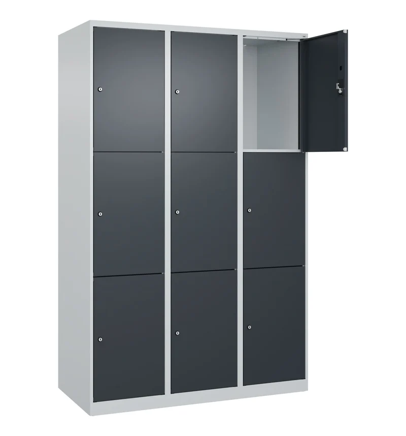 Schließfachschrank Evolo Plus – Metall-Spind mit wählbaren Fächern & Farben