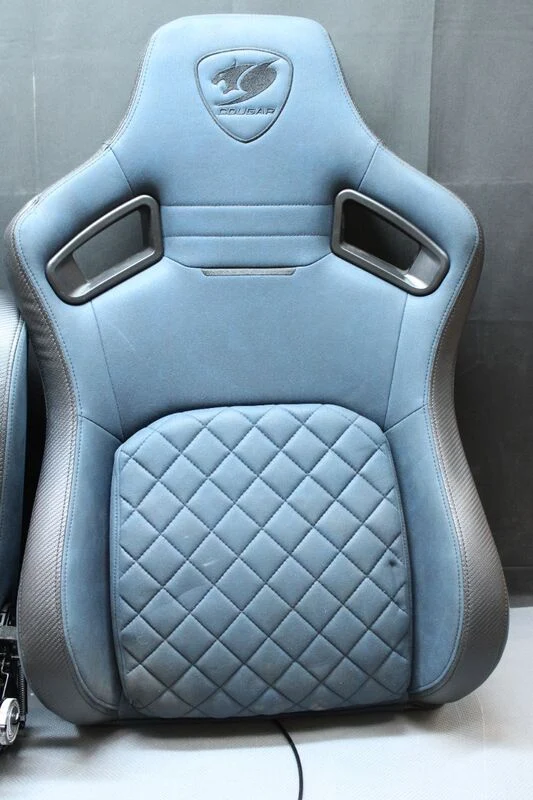 C-Ware Cougar Gamingstuhl Defensor S Navy gepolstert Stuhl 150kg ergonomisch Navy