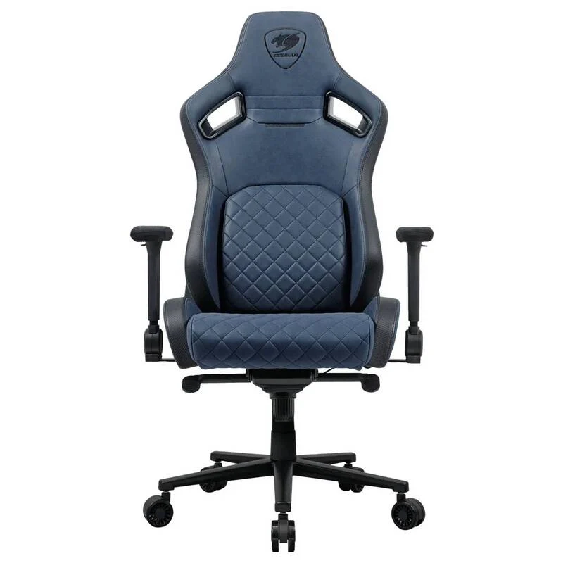 C-Ware Cougar Gamingstuhl Defensor S Navy gepolstert Stuhl 150kg ergonomisch Navy