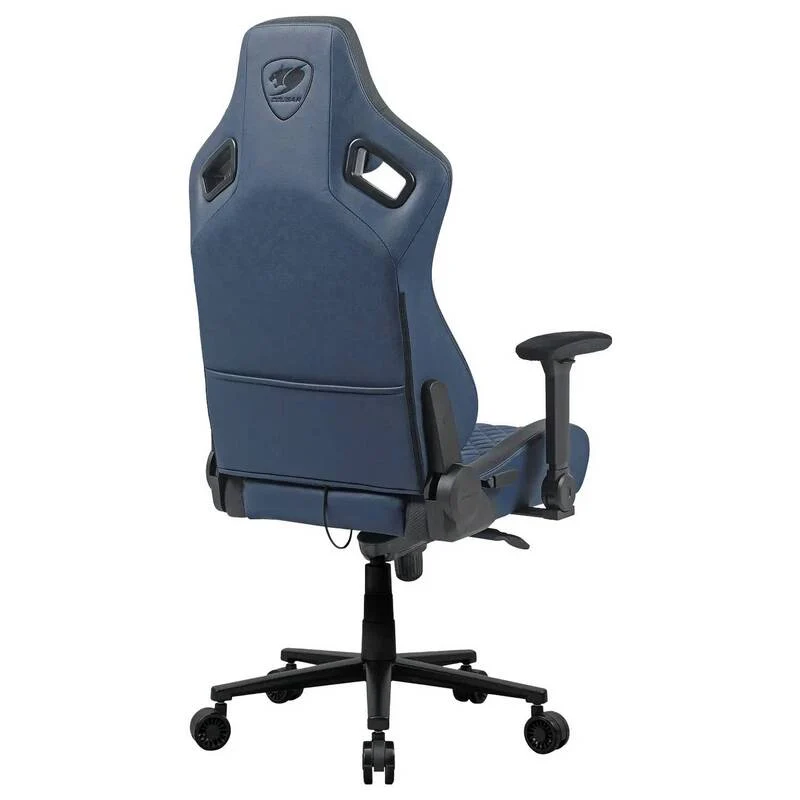 C-Ware Cougar Gamingstuhl Defensor S Navy gepolstert Stuhl 150kg ergonomisch Navy
