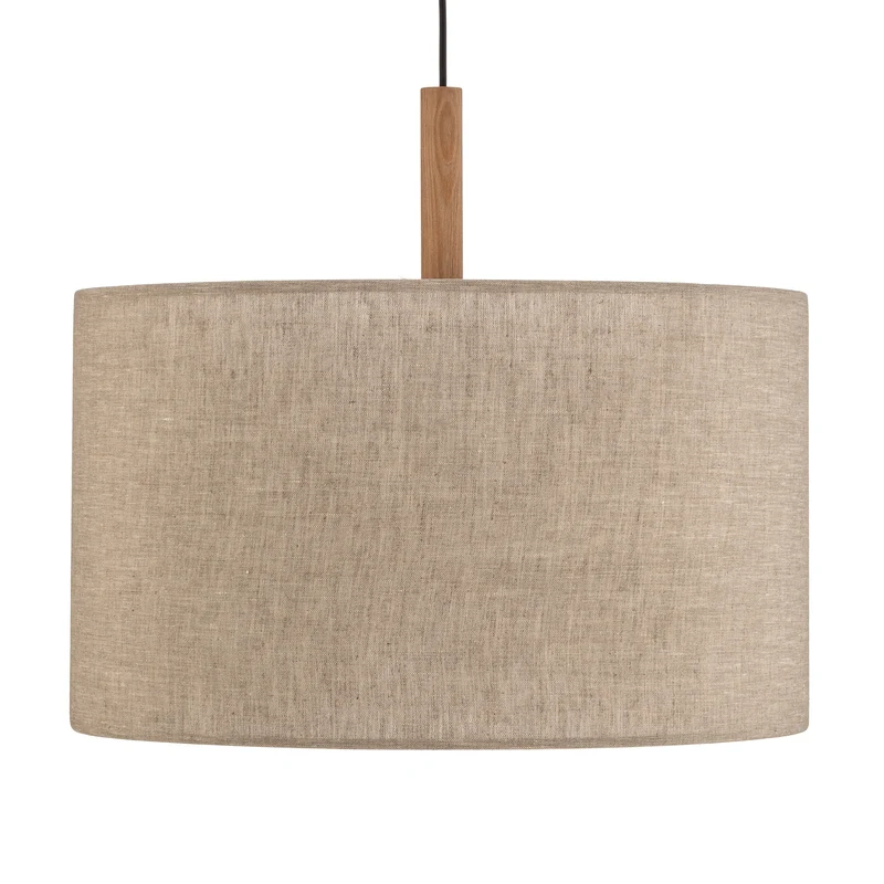 B-Ware TK-Lighting Hängeleuchte Deva Nature LED Pendelleuchte dimmbar beige Holz 30cm