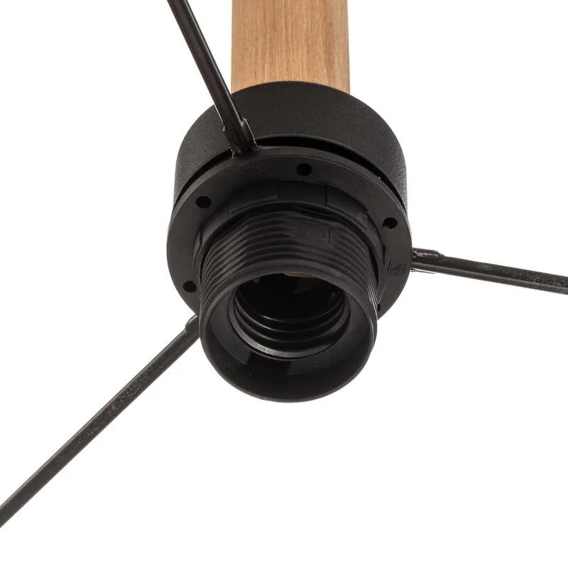 B-Ware TK-Lighting Hängeleuchte Deva Nature LED Pendelleuchte dimmbar beige Holz 30cm