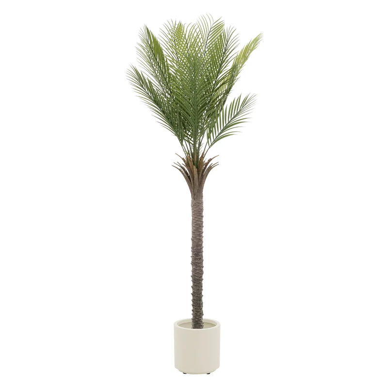 Künstliche Palme Tropische Kunstpalme im Topf ML-Design