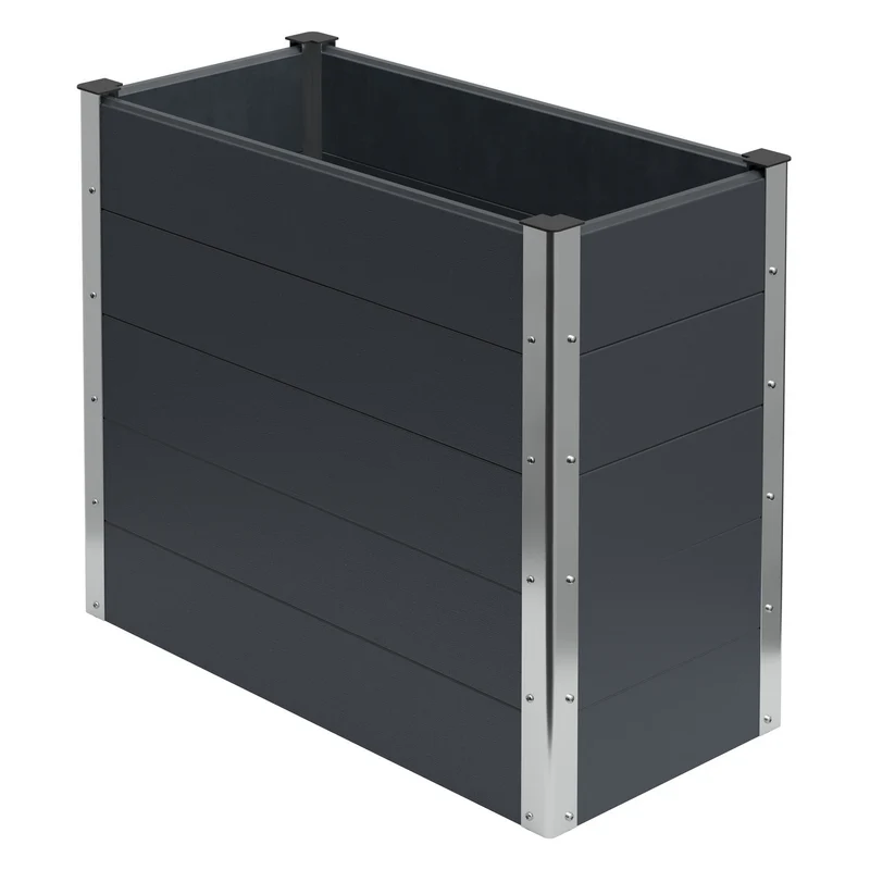 Hochbeet Athrazit aus WPC ML-Design