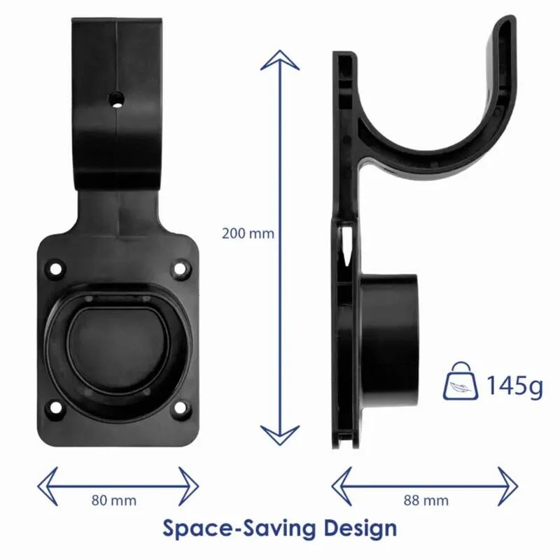 B-Ware Akyga Wandhalterung Typ 2 AK-SC-E15 für Typ 2 Ladestecker 200mm 145g kompakt