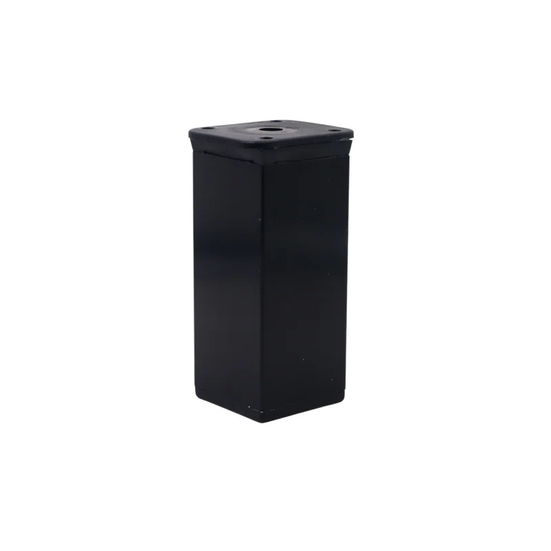 Möbelfüße Quadratisch 40x40mm - 100mm - Schwarz