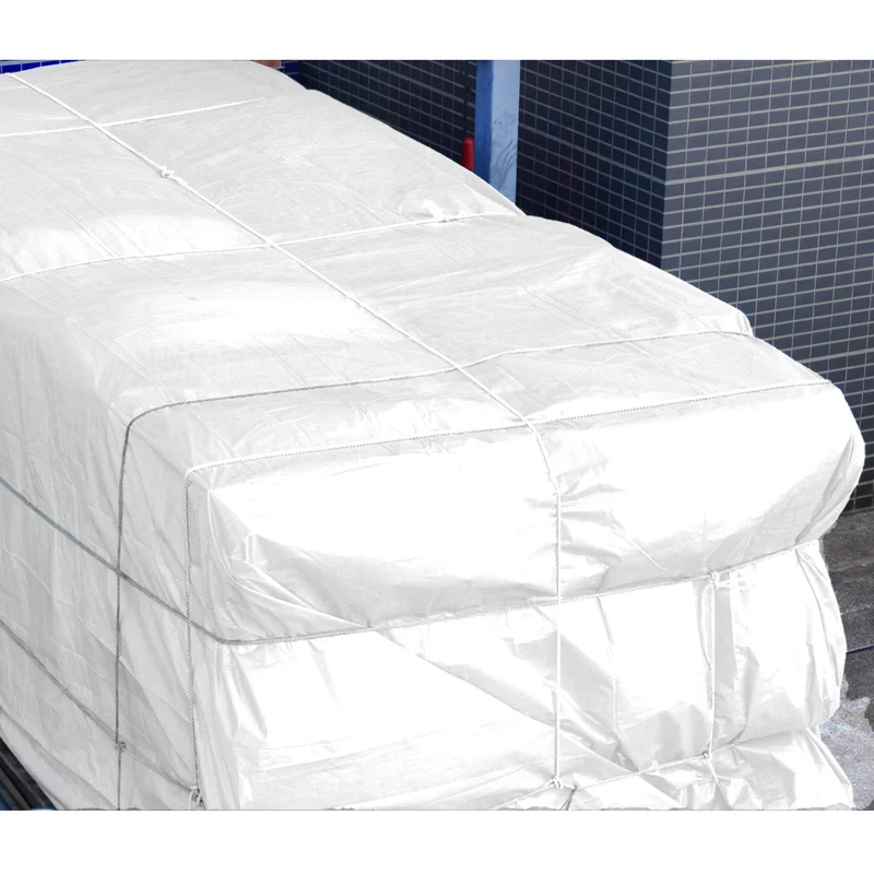 Abdeckplane Gewebeplane Weiß 260g/m² verschiedene Größen
