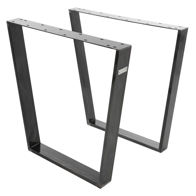 Tischbeine Tischgestell 2er Set V-Design aus Stahl ML-Design