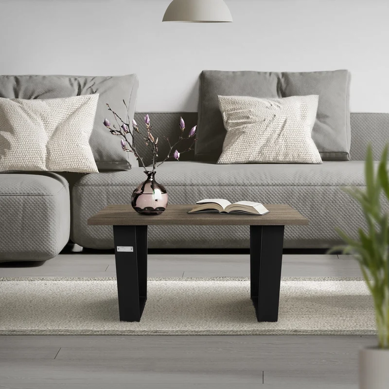 Tischbeine Tischgestell 2er Set V-Design aus Stahl ML-Design