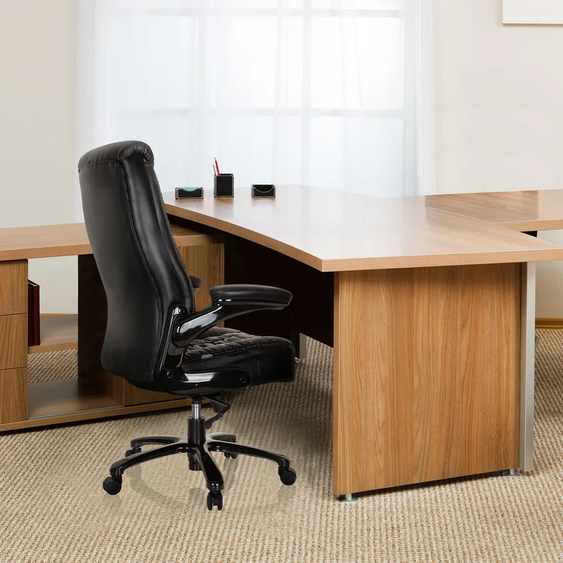 B-Ware hjh OFFICE Schwerlaststuhl INSTRUCTOR III XXL Kunstleder schwarz 220kg belastbar