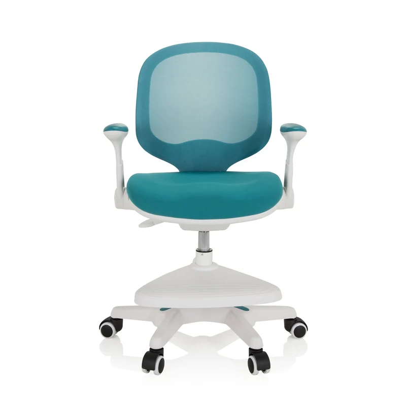 B-Ware hjh OFFICE Kinderstuhl Kinderschreibtischstuhl KID ERGO mitwachsend Stoff Stuhl